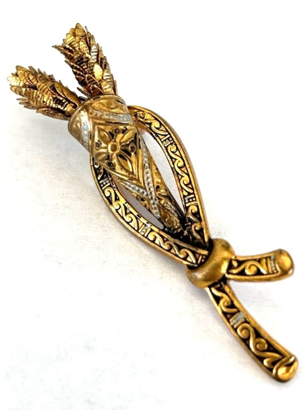Vintage Wheat Sheaves Vintage Wheat Sheaf Quiver Brooch